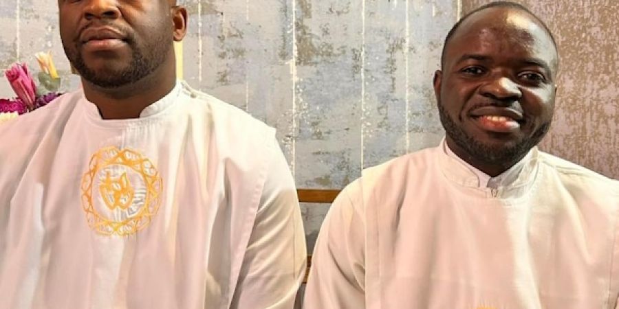 PROFESIÓN PERPETUA DE BENJAMÍN KABOMBO Y REMY EBALA