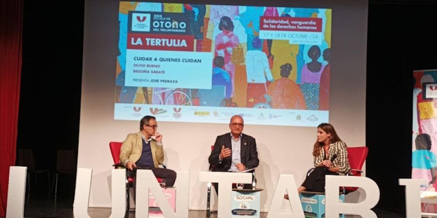 PARTICIPACIÓN DE NUESTRO PÁRROCO SILVIO M. BUENO SS.CC. EN EL XXIX ENCUENTRO NACIONAL DE LA PLATAFORMA DEL VOLUNTARIADO
